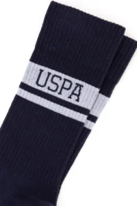 US Polo Assn. Men Navy Blue Tenis Socks - Image 2