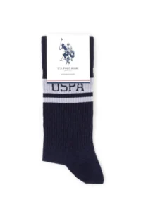 US Polo Assn. Men Navy Blue Tenis Socks - Image 4