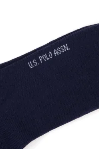 US Polo Assn. Men Navy Blue Tenis Socks - Image 3
