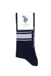 US Polo Assn. Men Navy Blue Tenis Socks - Image 4