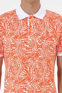 US Polo Assn. Men Regular Fit Polo Shirt Collar Pomegranate T-Shirt - Image 6