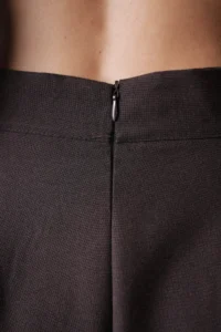 VAGGON Brown textured Maxi Skirt - Image 5