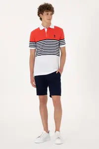 US Polo Assn. Men Regular Fit Polo Shirt Collar Rejection T-Shirt - Image 4
