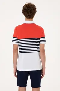 US Polo Assn. Men Regular Fit Polo Shirt Collar Rejection T-Shirt - Image 5