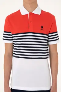 US Polo Assn. Men Regular Fit Polo Shirt Collar Rejection T-Shirt - Image 6