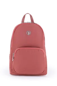 US Polo Assn. Women Dusty Rose Quilted Backpack - Image 3