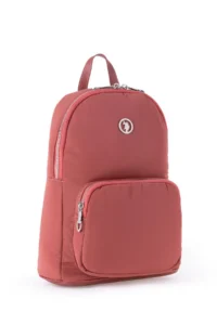 US Polo Assn. Women Dusty Rose Quilted Backpack - Image 4