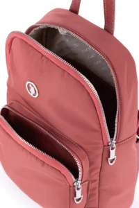 US Polo Assn. Women Dusty Rose Quilted Backpack - Image 6
