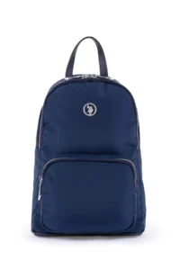 US Polo Assn. Women Navy Blue Quilted Backpack - Image 3
