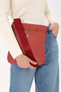 US Polo Assn. Women Dusty Rose Quilted Crossbody Bag - Image 2