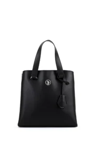 US Polo Assn. Women Black Tote Bag - Image 3