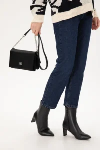 US Polo Assn. Women Black Crossbody Bag - Image 2