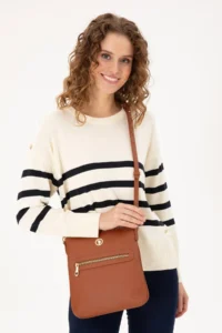 US Polo Assn. Women Tan Crossbody Bag
