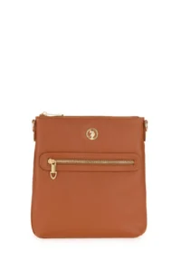US Polo Assn. Women Tan Crossbody Bag - Image 3