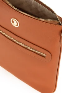 US Polo Assn. Women Tan Crossbody Bag - Image 7