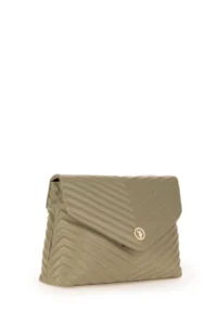 US Polo Assn. Women Khaki Zincir Sleeveless Tote Bag - Image 4