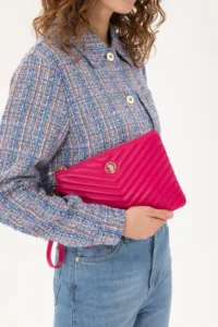 US Polo Assn. Women Fuchsia Handbag - Image 2