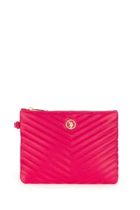 US Polo Assn. Women Fuchsia Handbag - Image 3