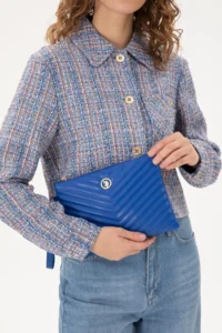US Polo Assn. Women Saks Blue Handbag - Image 2
