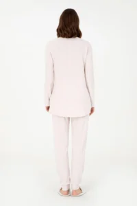 US Polo Assn. Women Beige Pajama Set - Image 5