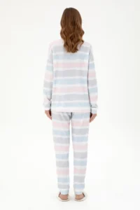 US Polo Assn. Women Sand Pajama Set - Image 4