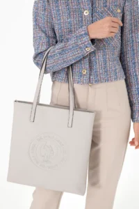 US Polo Assn. Women Dark Gray Tote Bag - Image 2
