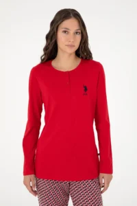 US Polo Assn. Women Rejection Pajama Set - Image 3