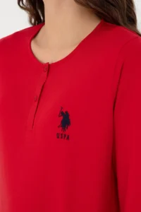 US Polo Assn. Women Rejection Pajama Set - Image 6
