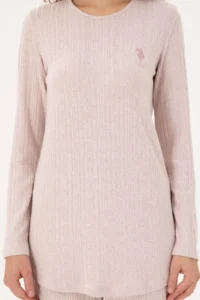US Polo Assn. Women Pink Pajama Set - Image 5