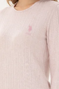 US Polo Assn. Women Pink Pajama Set - Image 6