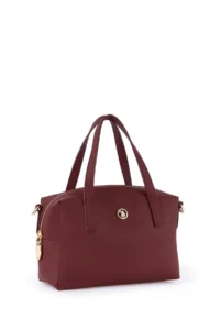 US Polo Assn. Women Burgundy Tote Bag - Image 4