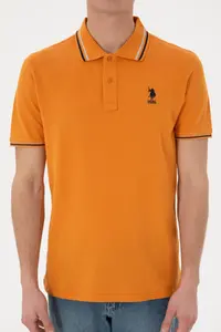 US Polo Assn. Men Regular Fit Polo Shirt Collar Brick Rejection Basic T-Shirt - Image 7