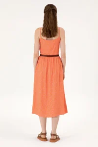 US Polo Assn. Women Fuchsia Weaving Dress - Image 4
