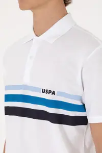 US Polo Assn. Men Regular Fit Polo Shirt Collar White T-Shirt - Image 7