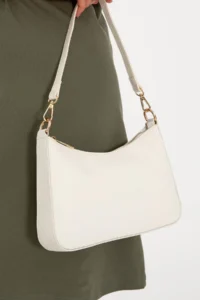 US Polo Assn. Women White LONG Sleeveless Tote Bag - Image 2