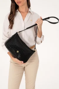 US Polo Assn. Women Black Crossbody Bag - Image 2