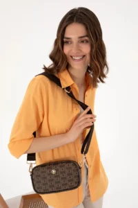 US Polo Assn. Women Brown Crossbody Bag