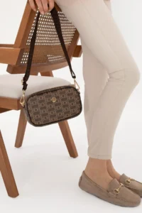 US Polo Assn. Women Brown Crossbody Bag - Image 2