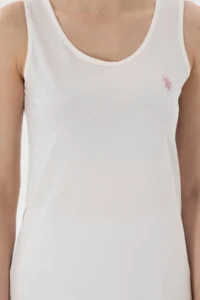 US Polo Assn. Women Ecru Pajama Set - Image 6