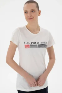 US Polo Assn. Women Ecru Pajama Set - Image 3