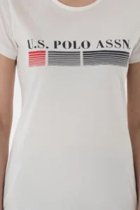 US Polo Assn. Women Ecru Pajama Set - Image 6