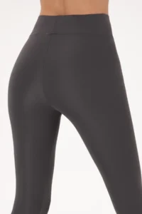 US Polo Assn. Women Anthracite High Waist Sports Leggings - Image 5