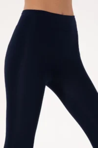 US Polo Assn. Women Navy Blue High Waist Sports Leggings - Image 4