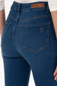 US Polo Assn. Women Blue skinny Haigh Waist Fit Jeans Pants - Image 6