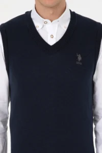 US Polo Assn. Men Navy Blue Pullover - Image 6