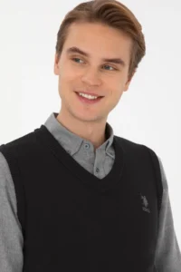 US Polo Assn. Men Black Pullover - Image 2