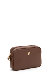 US Polo Assn. Women Light Brown Crossbody Bag - Image 4
