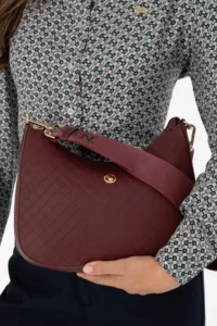 US Polo Assn. Women Burgundy Shoulder Bag - Image 2