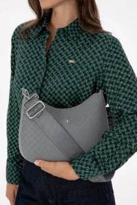 US Polo Assn. Women Gray Shoulder Bag - Image 2