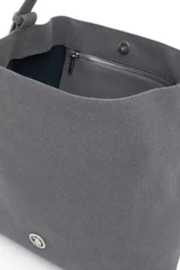 US Polo Assn. Women Gray Suede Shoulder Bag - Image 6